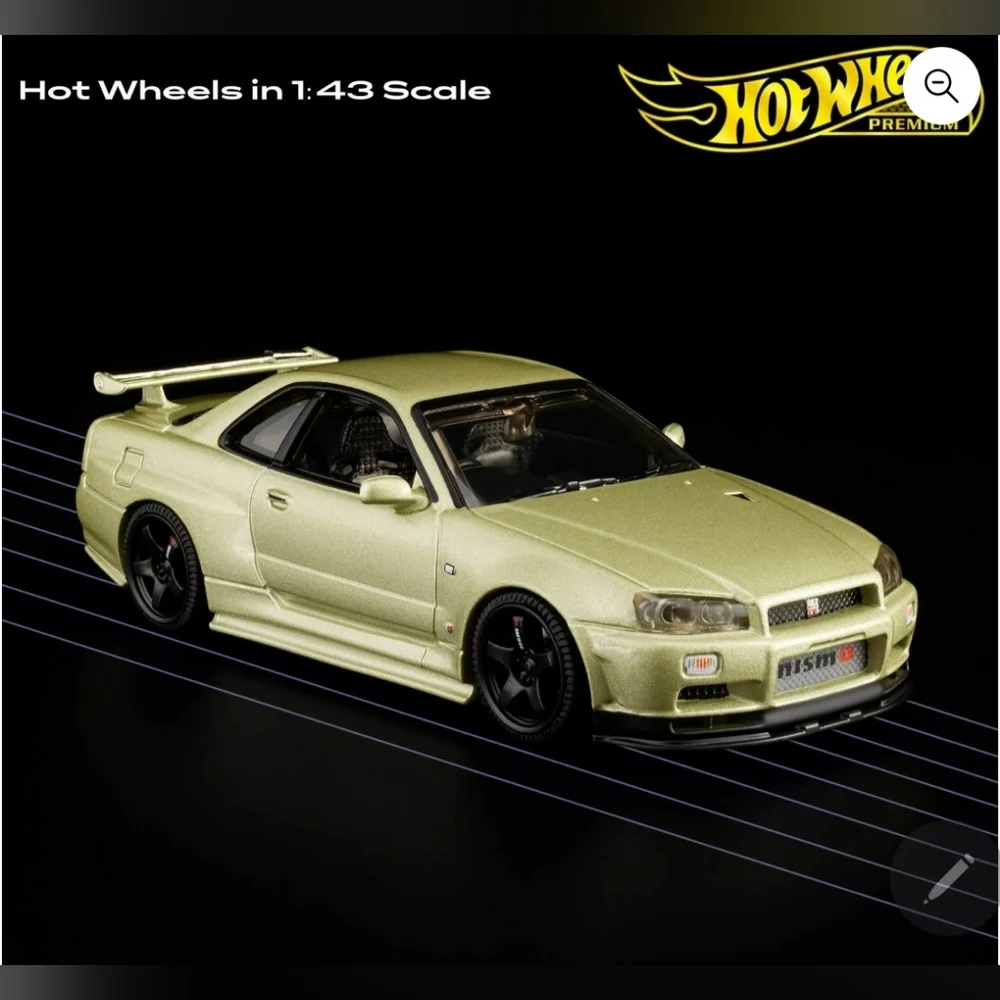 Green Nissan Skyline‎ GT-R Toy Car